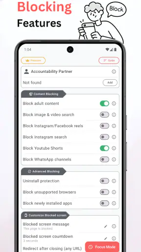BlockerHero - Porn Blocker screenshot 1
