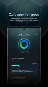 BlockP:Bloker porno & Website screenshot