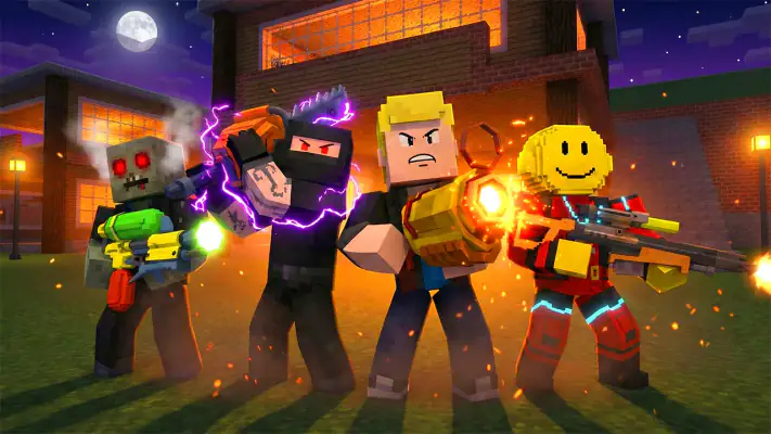 Blocky Hunters: FPS Survival screenshot 1