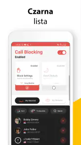Blokowanie połączeń screenshot