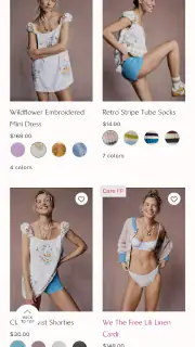 Bohomian Free Peoples Clothes screenshot 3