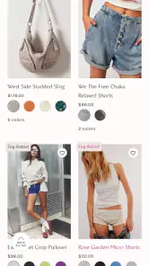Bohomian Free Peoples Clothes screenshot