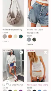 Bohomian Free Peoples Clothes screenshot 5