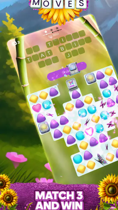 Bold Moves Match 3 Puzzles screenshot 1