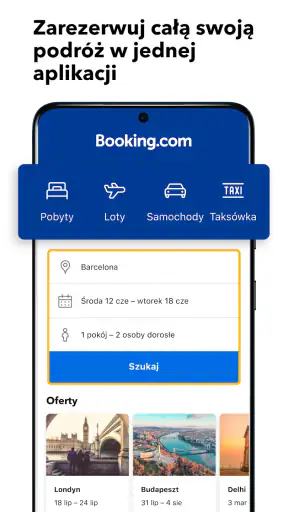 Booking.com Rezerwacja Hoteli screenshot 1