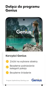 Booking.com Rezerwacja Hoteli screenshot
