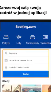 Booking.com Rezerwacja Hoteli screenshot