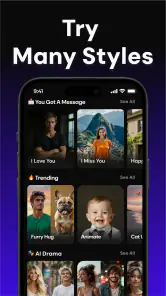 Boom AI Hug & Kiss Video Maker screenshot