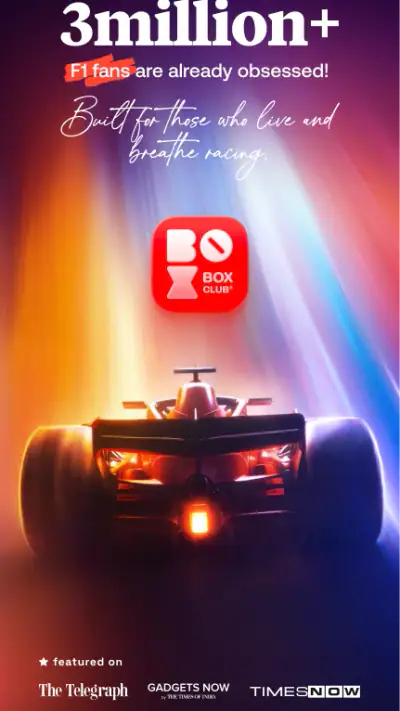 Box Box Club: Formula Widgets screenshot 1