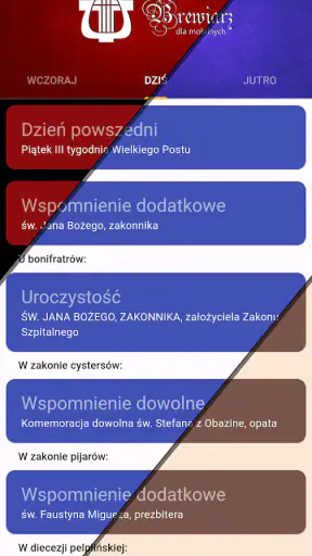 Brewiarz screenshot 1