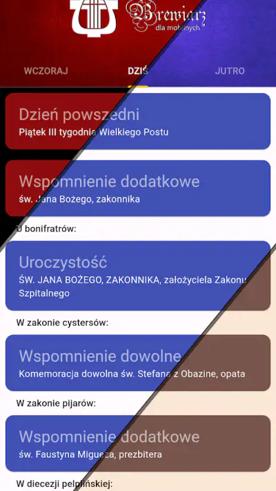 Brewiarz screenshot 1