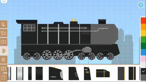 Brick Train gra dla dzieciaka screenshot