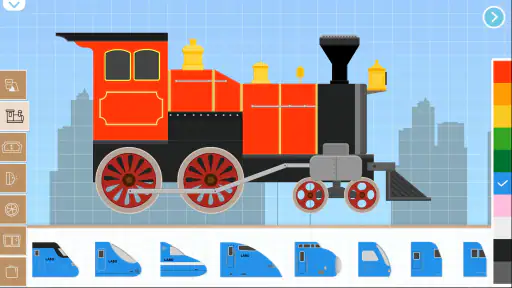 Brick Train gra dla dzieciaka screenshot