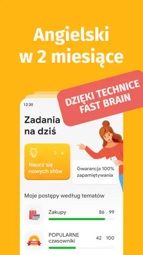 Bright: Nauka Angielskiego screenshot 1