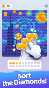 Brilliant Sort: Diamond Puzzle screenshot