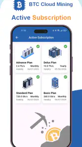 BTC Cloud Mining Pro screenshot