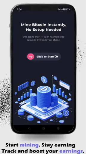 BTC Cloud Mining(Crypto Miner) screenshot 1