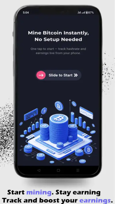 BTC Cloud Mining(Crypto Miner) screenshot 1