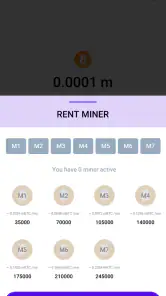 BTC Miner Plus + ALT Coin screenshot