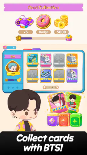 BTS Island: In the SEOM Puzzle screenshot 1