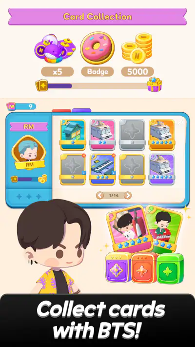 BTS Island: In the SEOM Puzzle screenshot 1