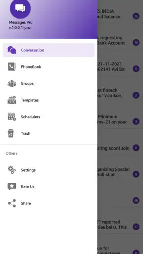 Bulk SMS Sender screenshot 1