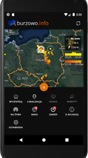 Burzowo.info - Mapa burzowa screenshot 3