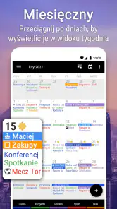 Business Calendar 2 Kalendarz screenshot