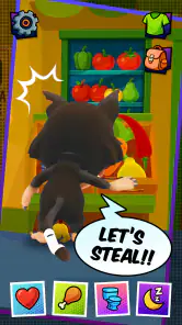 Butch the Cat: Pet Care Games screenshot