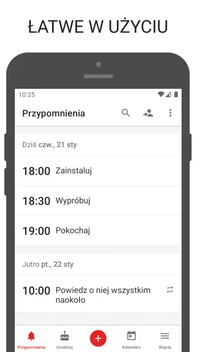 BZ Przypomnienia screenshot 1