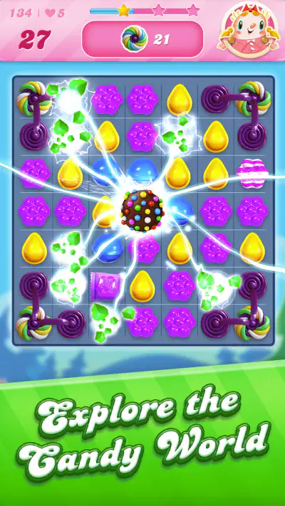Candy Crush Saga screenshot 1