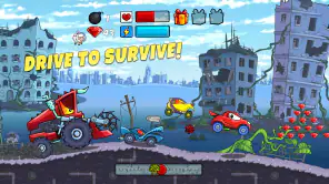 Car Eats Car - Apocalypse Race screenshot 1