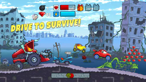 Car Eats Car - Apocalypse Race screenshot