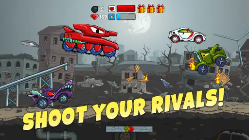 Car Eats Car - Apocalypse Race screenshot