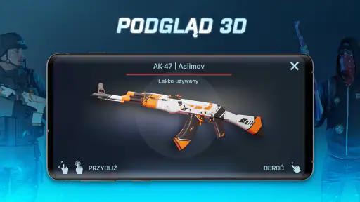 Case Opener symulator skrzynek screenshot