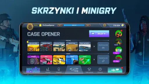 Case Opener symulator skrzynek screenshot