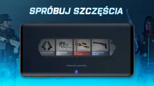 Case Opener symulator skrzynek screenshot
