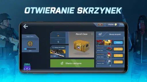 Case Opener symulator skrzynek screenshot