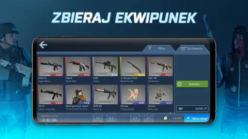 Case Opener symulator skrzynek screenshot