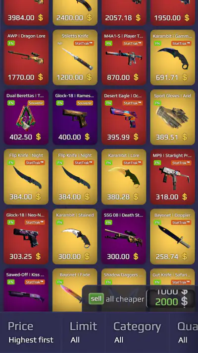 Case Royale cs2 case simulator screenshot 1