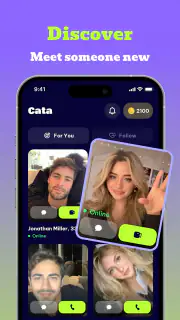 Cata: Live Chat, Online Call screenshot 3