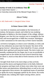 Catholic Calendar: Universalis screenshot 6