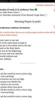 Catholic Calendar: Universalis screenshot 7