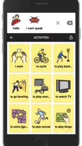 Cboard AAC screenshot
