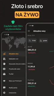 Cena Złota i Srebra screenshot 1