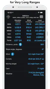 Chairgun Elite Ballistic Tool screenshot