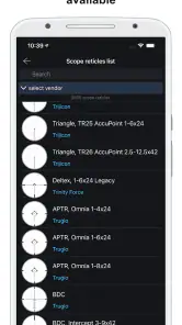 Chairgun Elite Ballistic Tool screenshot