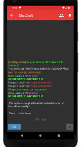 ChatCraft dla Minecraft screenshot