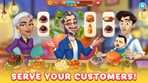 Chef & Friends: Cooking Game screenshot