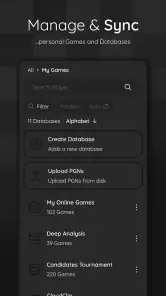 ChessBase: Analysis & Database screenshot